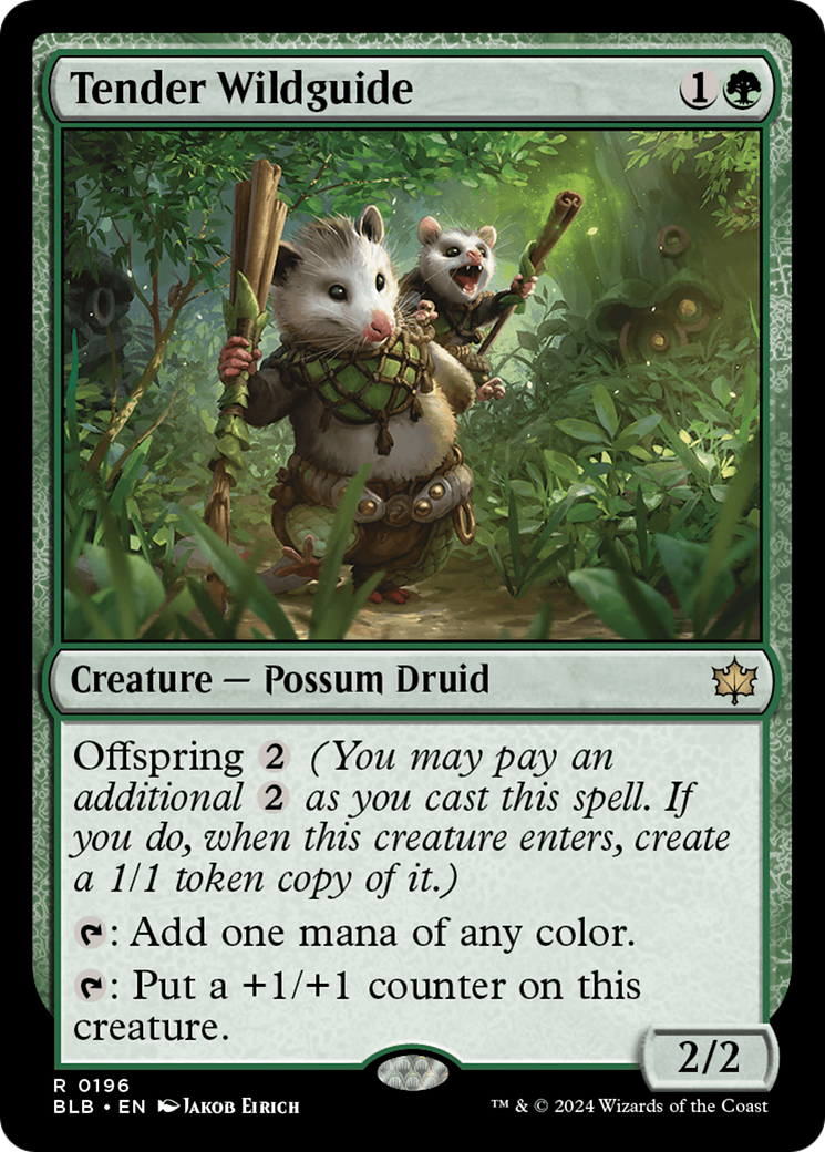 Tender Wildguide (196) - Bloomburrow