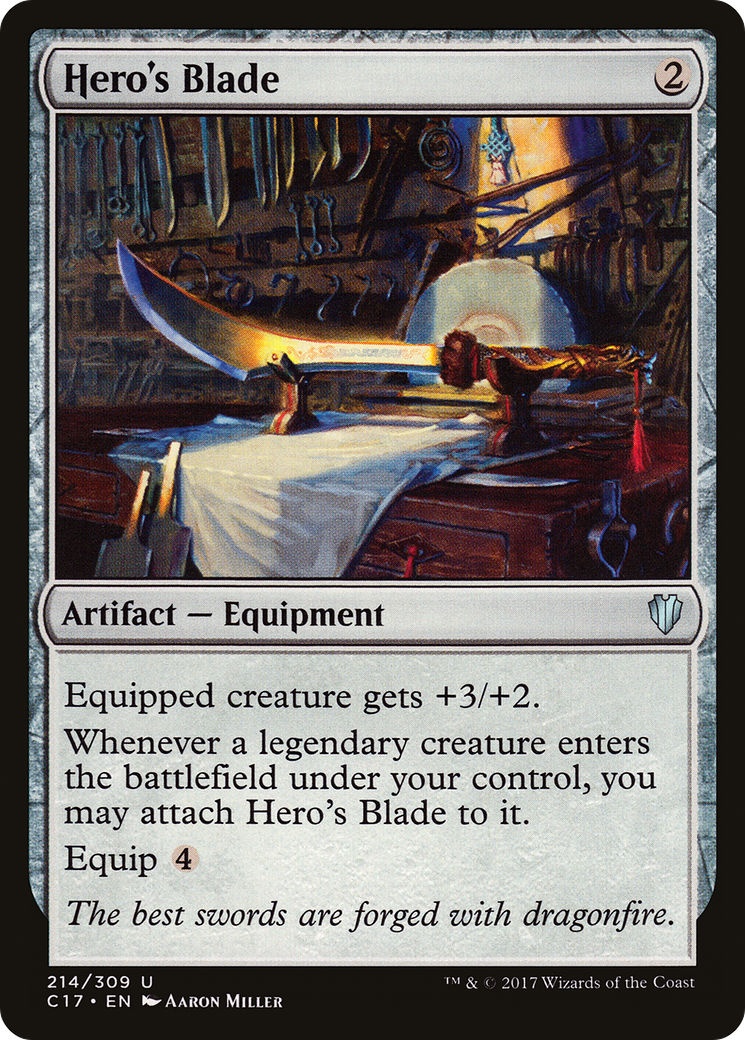 Hero's Blade (214) - Commander 2017