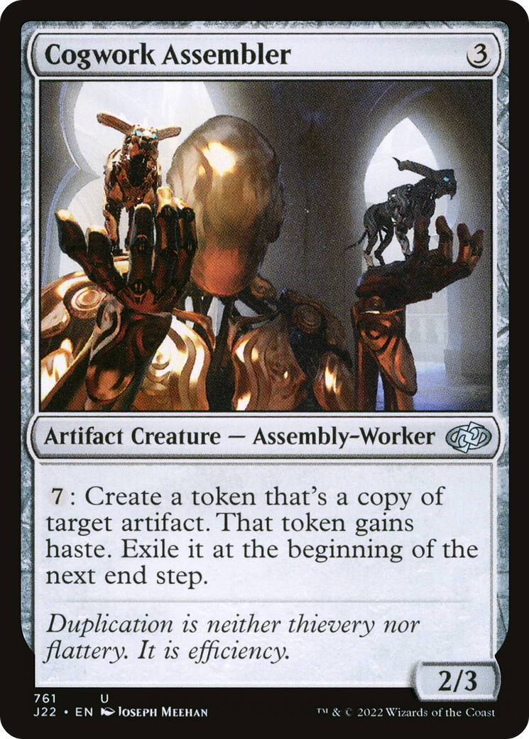 Cogwork Assembler (761) - Jumpstart 2022