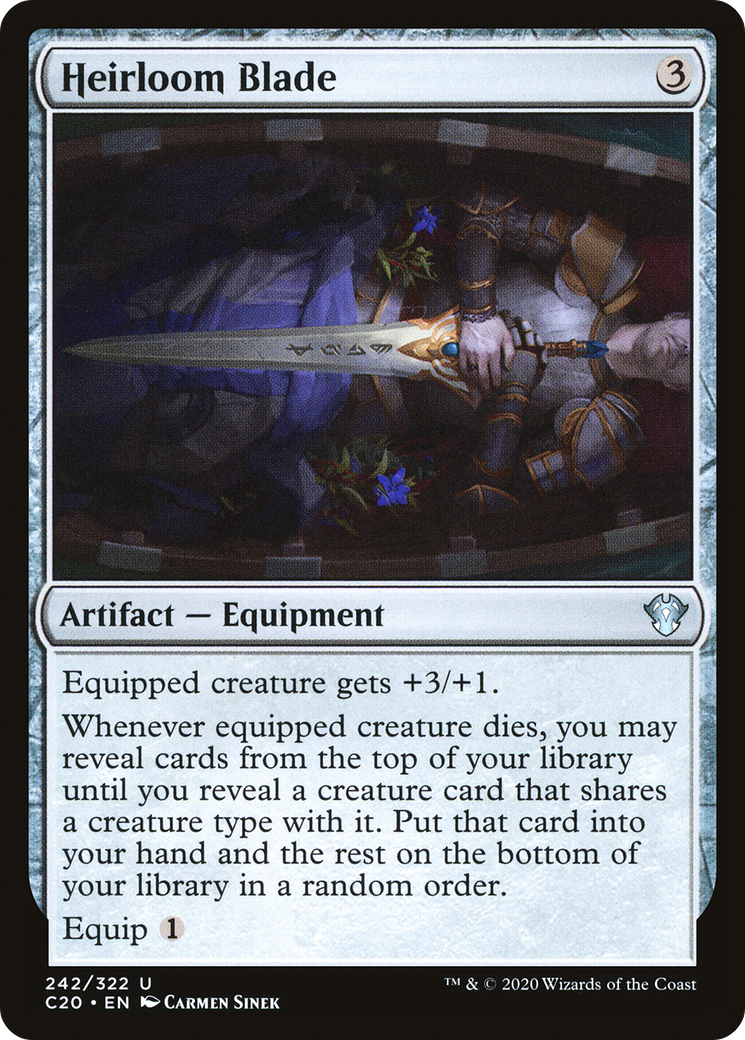 Heirloom Blade (242) - Commander 2020