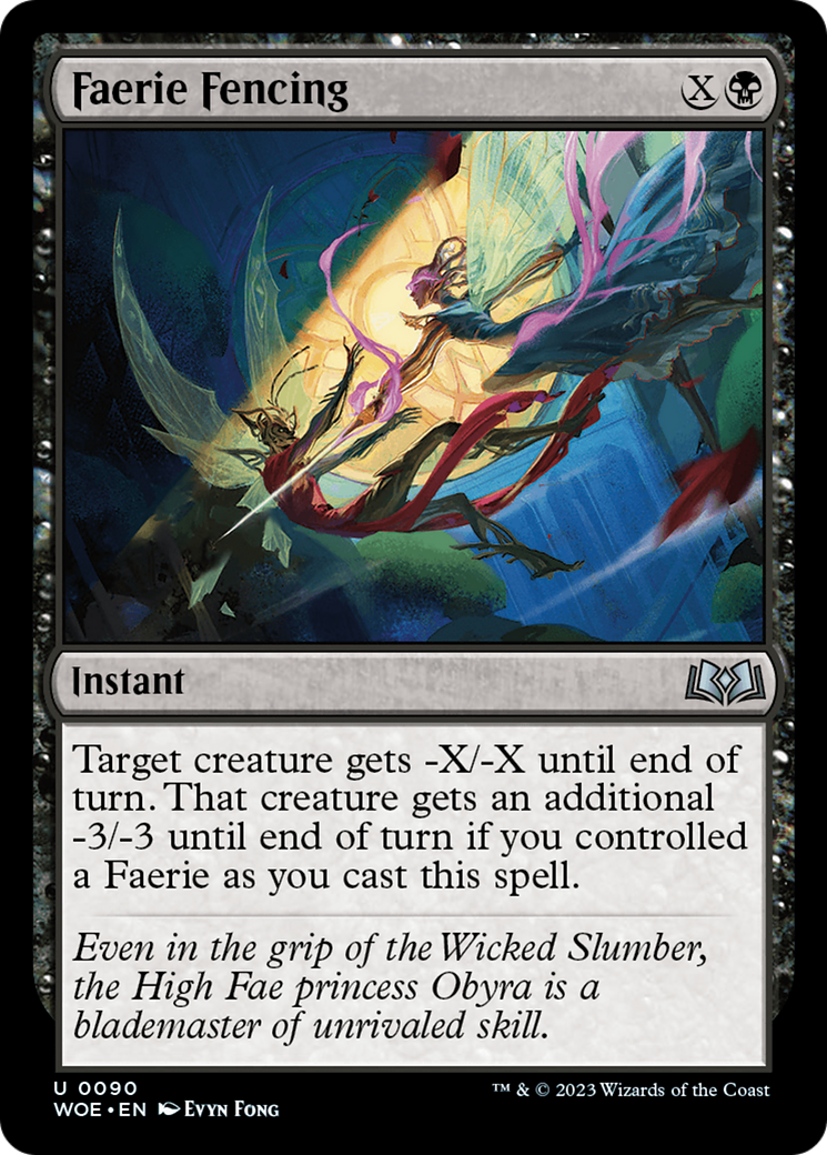 Faerie Fencing (090) - Wilds of Eldraine