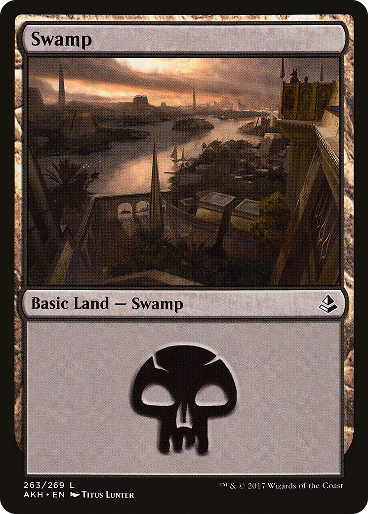 Swamp (263) Foil - Amonkhet