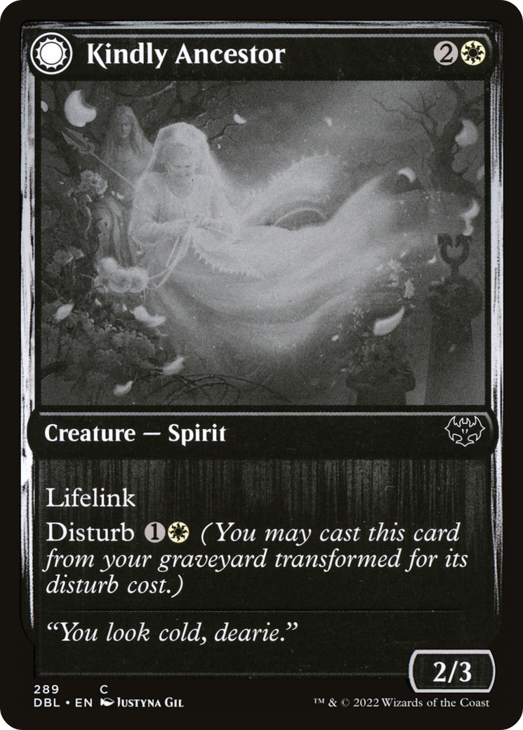 Kindly Ancestor (289) - Innistrad: Double Feature