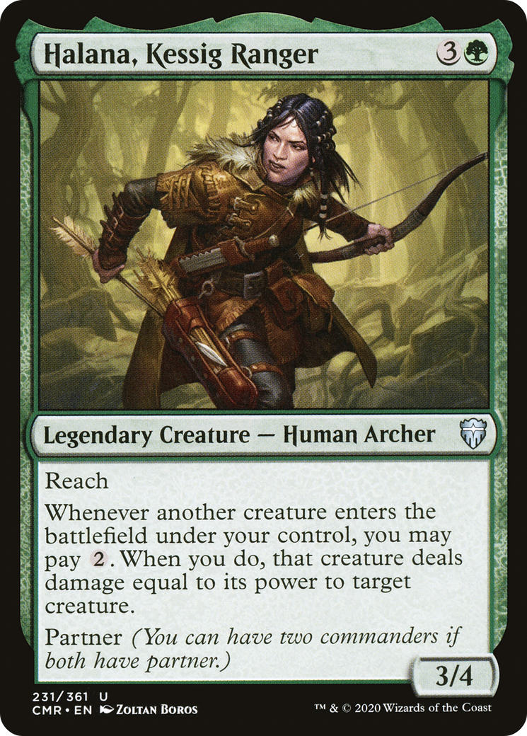 Halana, Kessig Ranger (231) Foil - Commander Legends