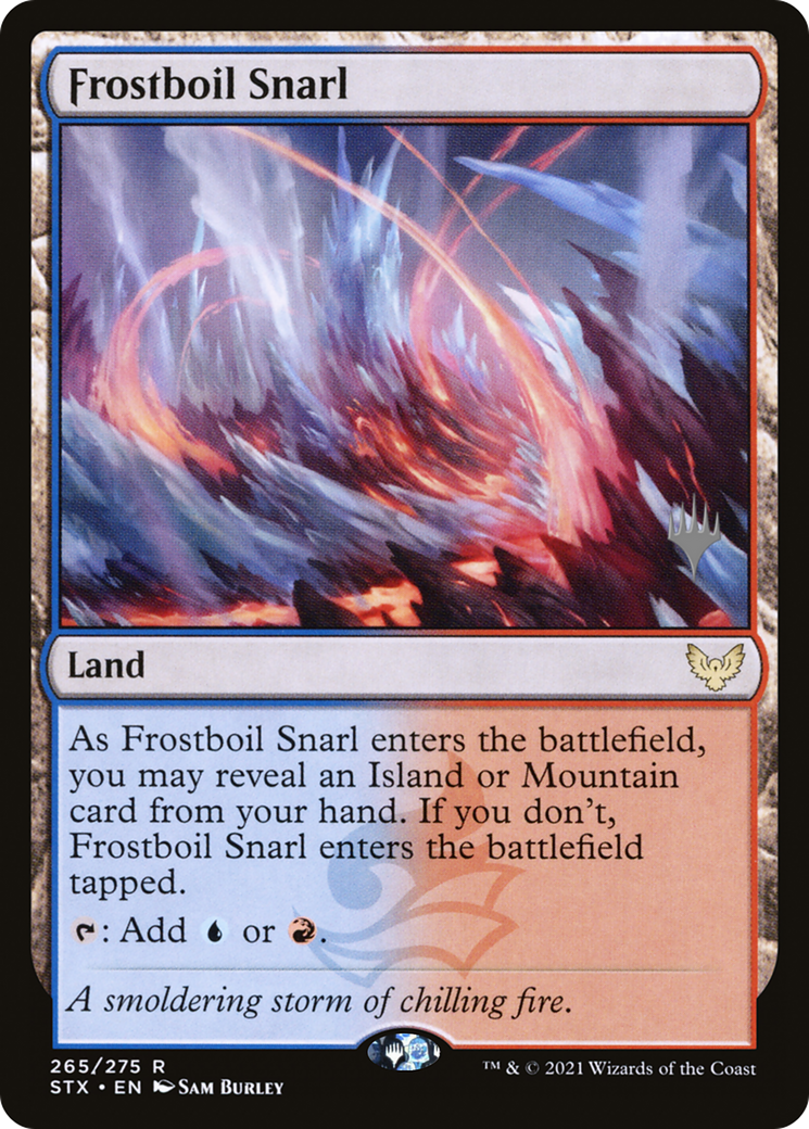 Frostboil Snarl (265) Foil - Strixhaven: School of Mages Promos