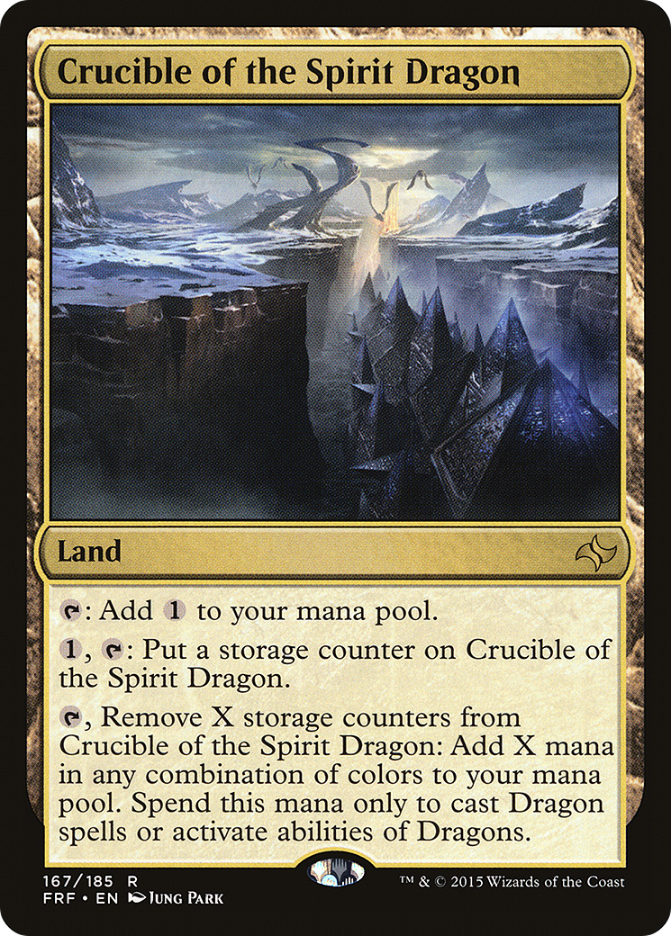 Crucible of the Spirit Dragon (167) Foil - Fate Reforged