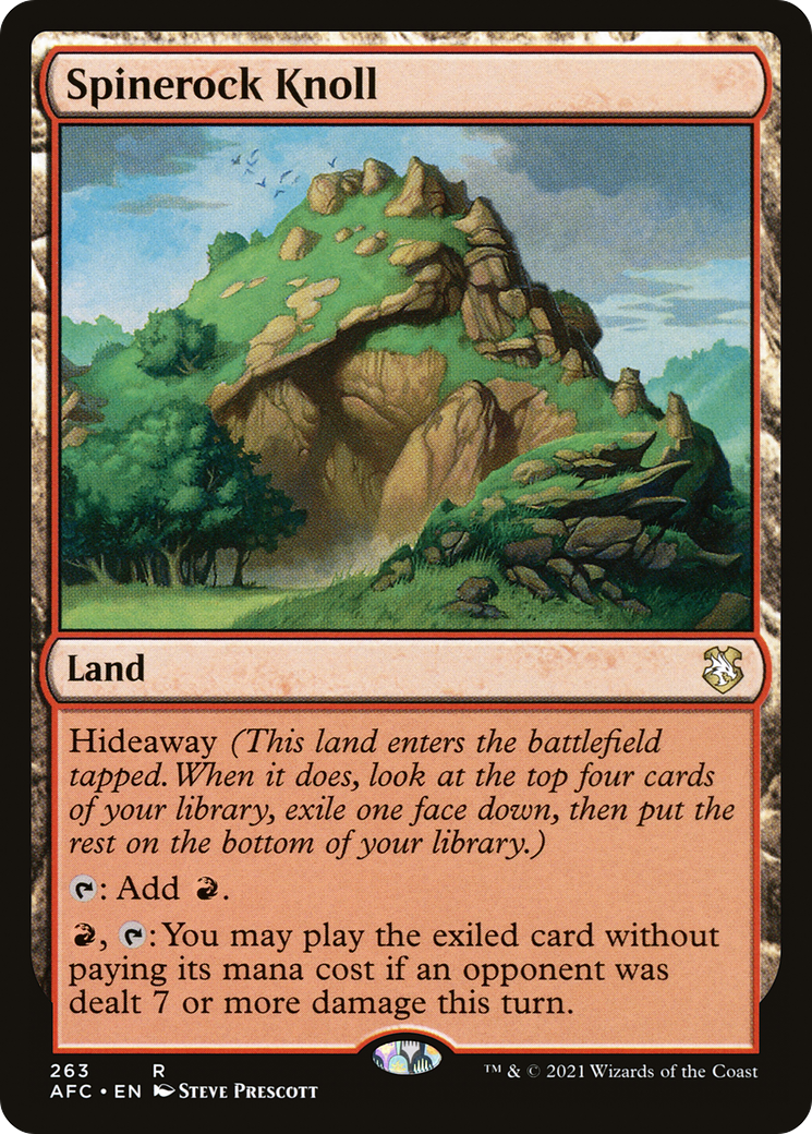 Spinerock Knoll (263) - Forgotten Realms Commander