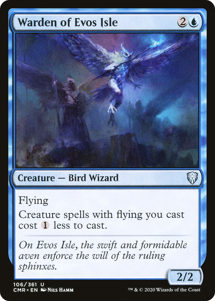 Warden of Evos Isle (106) - Commander Legends