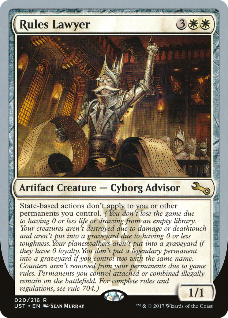 Rules Lawyer (020) Foil - Unstable