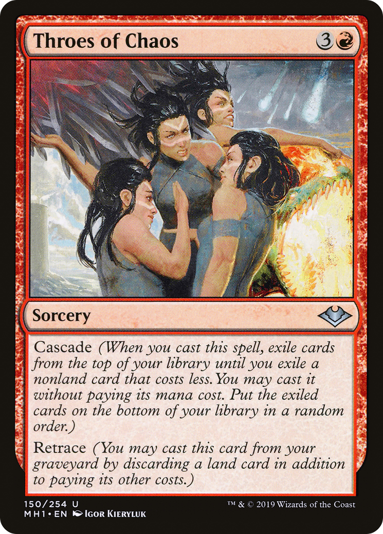 Throes of Chaos (150) Foil - Modern Horizons