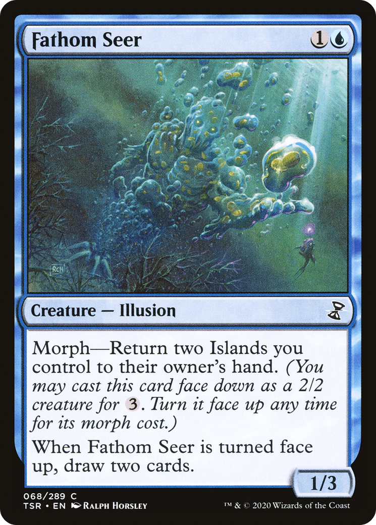 Fathom Seer (068) Foil - Time Spiral Remastered