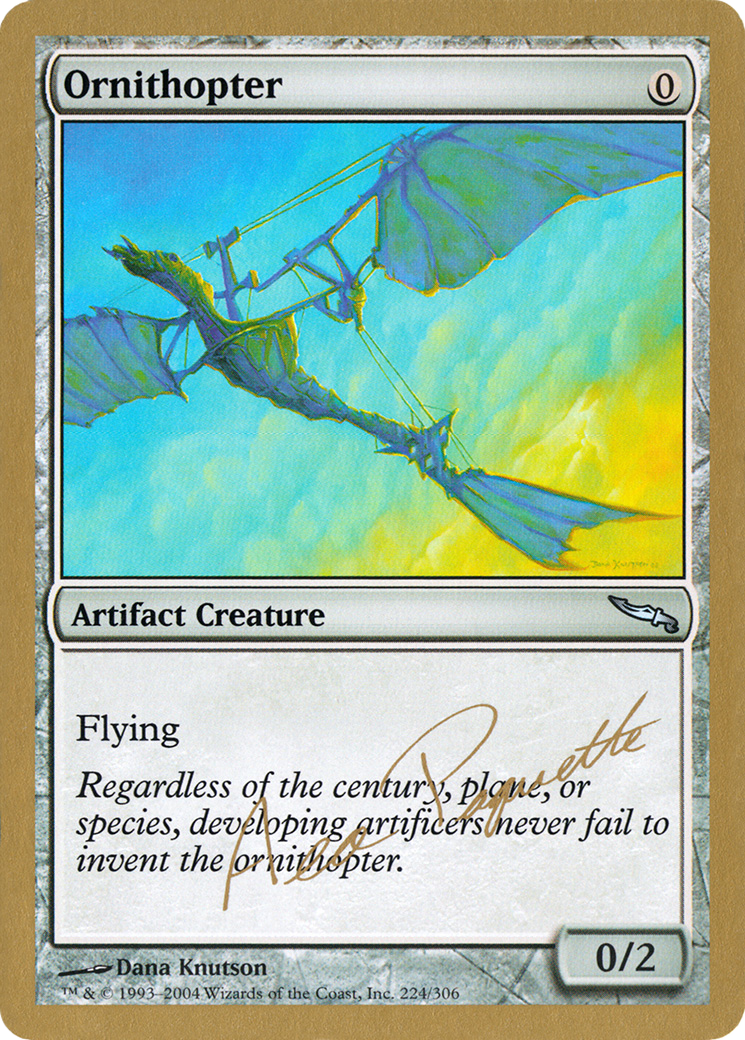 Ornithopter - 2004 Aeo Paquette (MRD) - World Championship Decks 2004