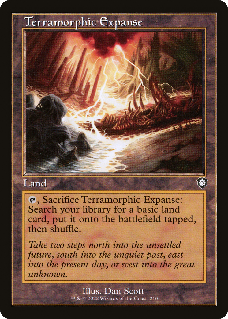 Terramorphic Expanse (Retro) (210) - The Brothers' War Commander