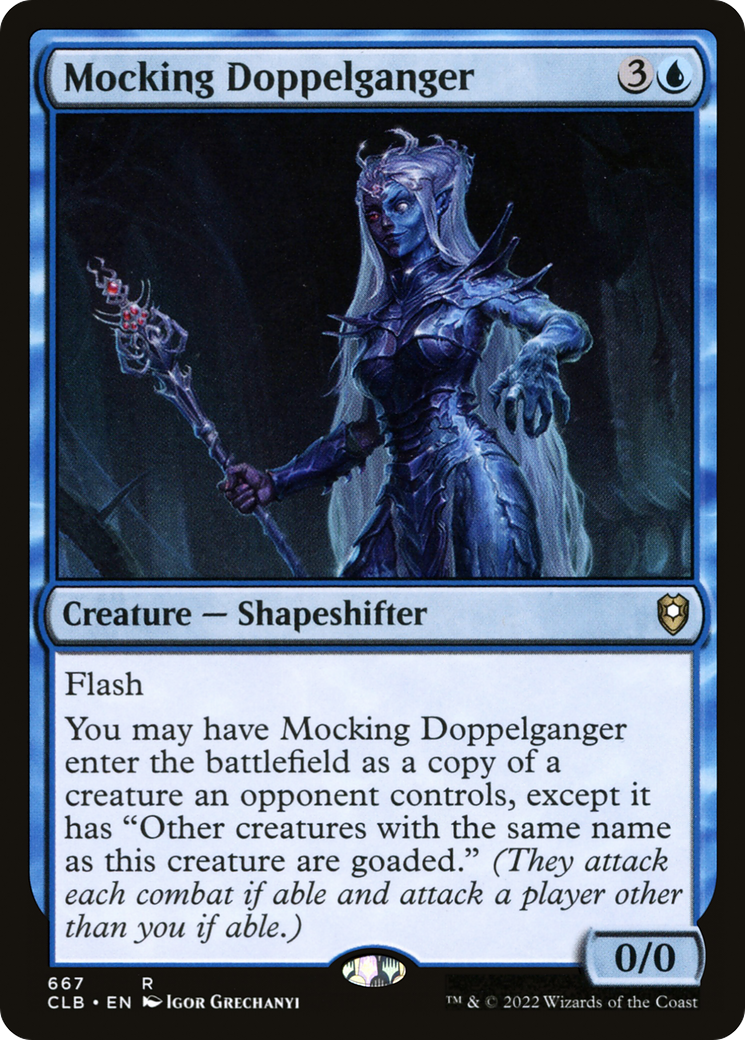 Mocking Doppelganger (667) - Commander Legends: Battle for Baldur's Gate