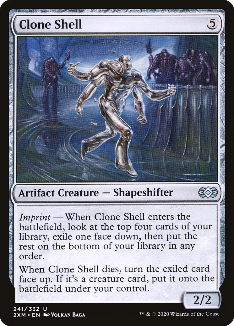 Clone Shell (241) Foil - Double Masters