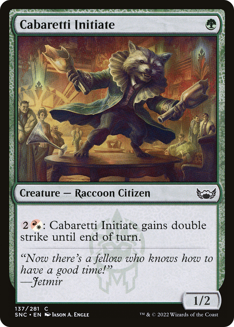 Cabaretti Initiate (137) Foil - Streets of New Capenna