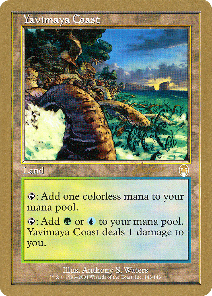 Yavimaya Coast - 2002 Sim Han How (APC) (Retro) - World Championship Decks 2002