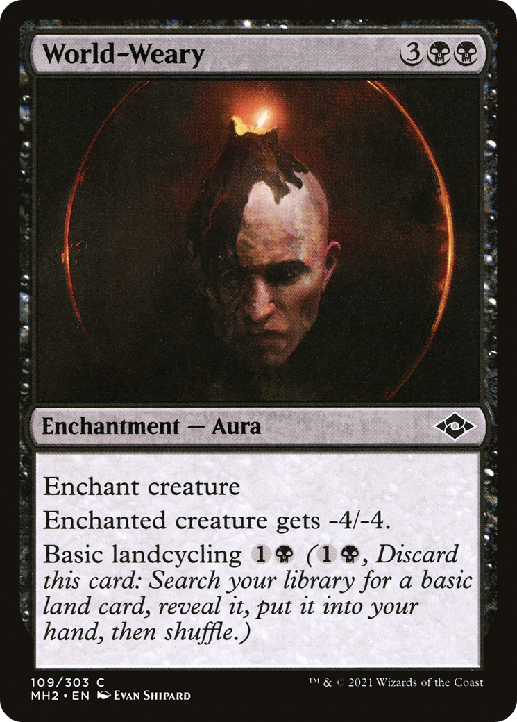 World-Weary (109) Foil - Modern Horizons 2