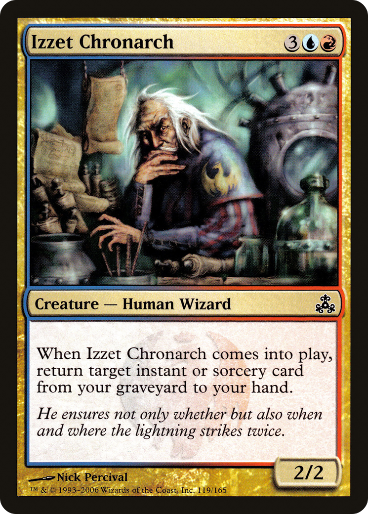 Izzet Chronarch (119) Foil - Guildpact