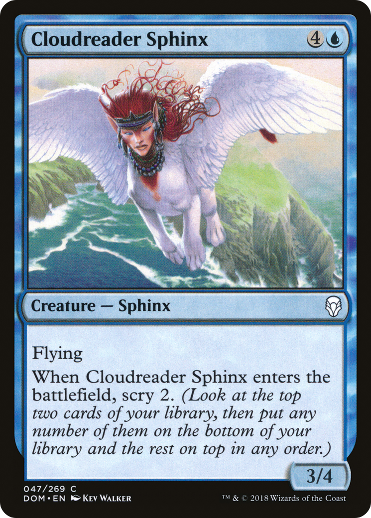 Cloudreader Sphinx (047) Foil - Dominaria