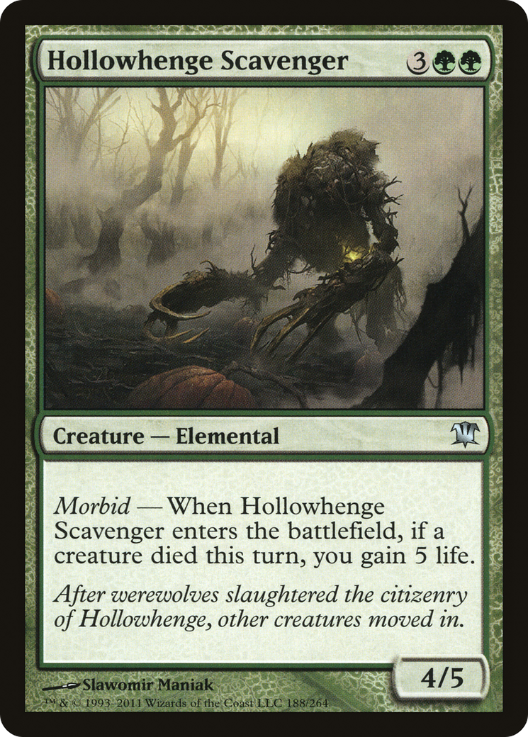 Hollowhenge Scavenger (188) Foil - Innistrad