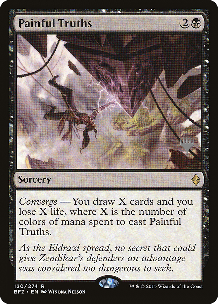 Painful Truths (120) Foil - Battle for Zendikar Promos