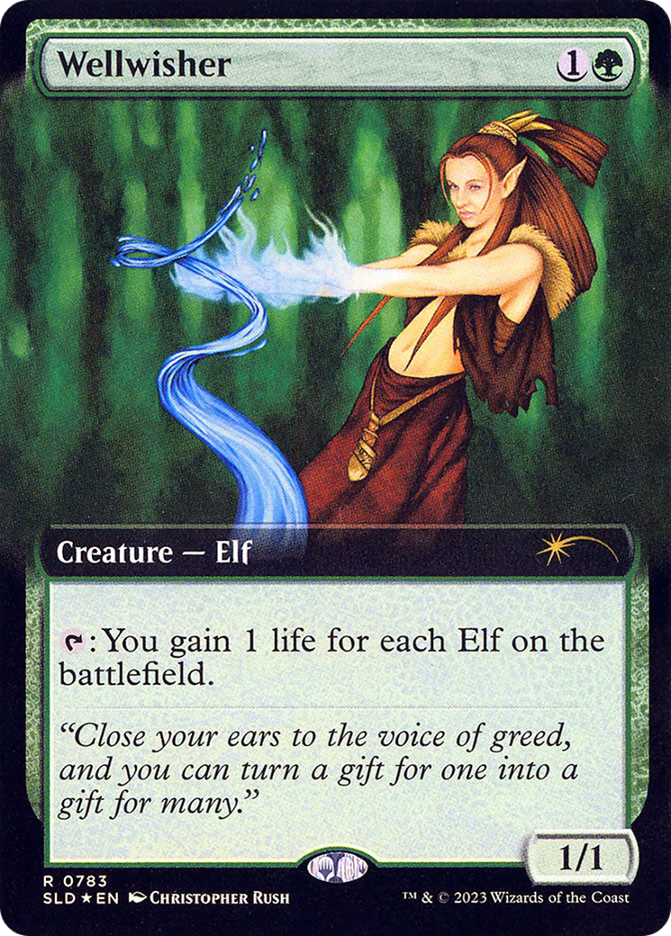 Wellwisher (Extended Art) (783) Foil - Secret Lair Drop