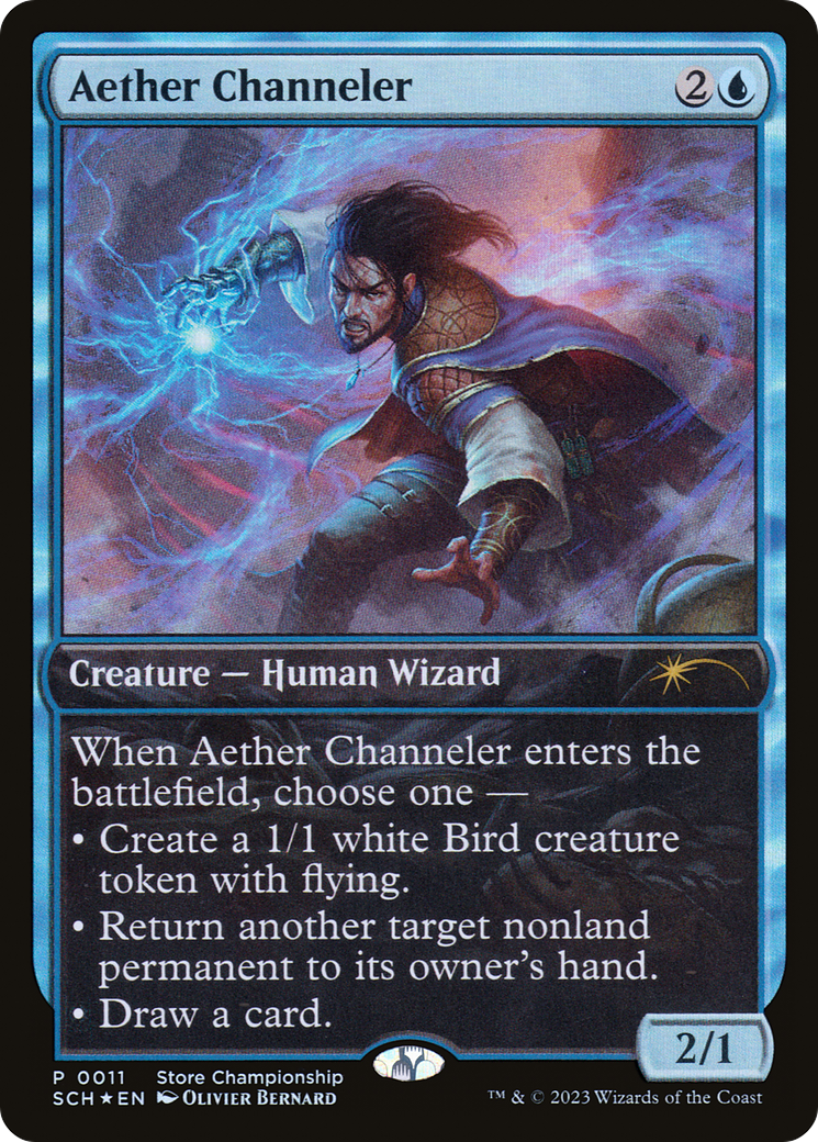 Aether Channeler (011) Foil - Store Championships