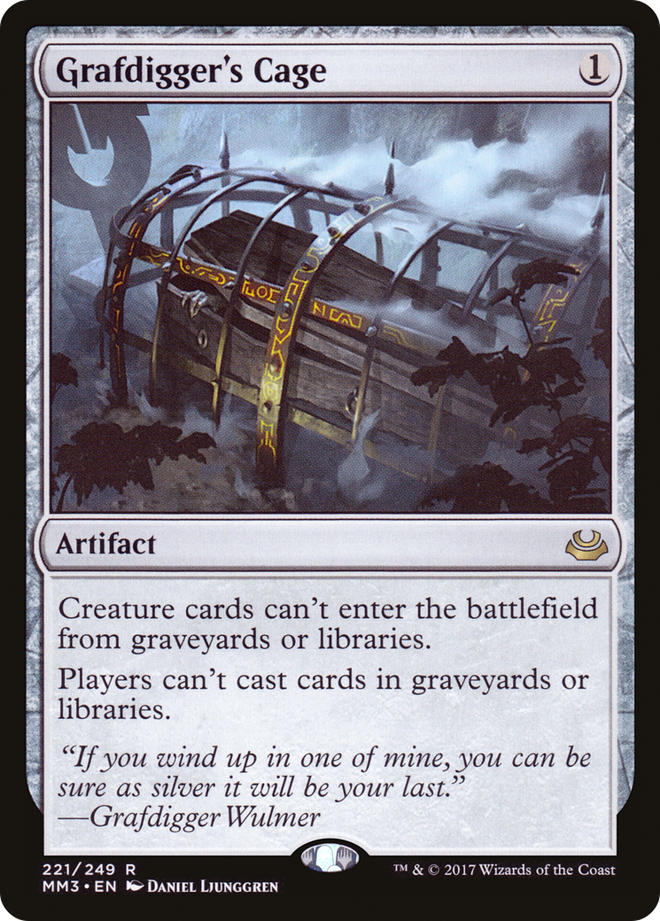 Grafdigger's Cage (221) - Modern Masters 2017