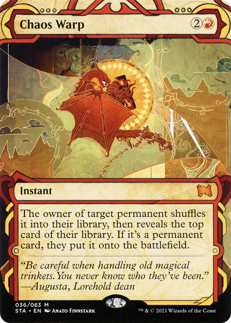 Chaos Warp (036) Foil - Strixhaven Mystical Archive