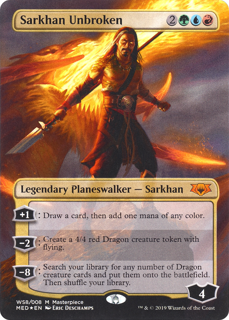 Sarkhan Unbroken (WS8) Foil - Mythic Edition