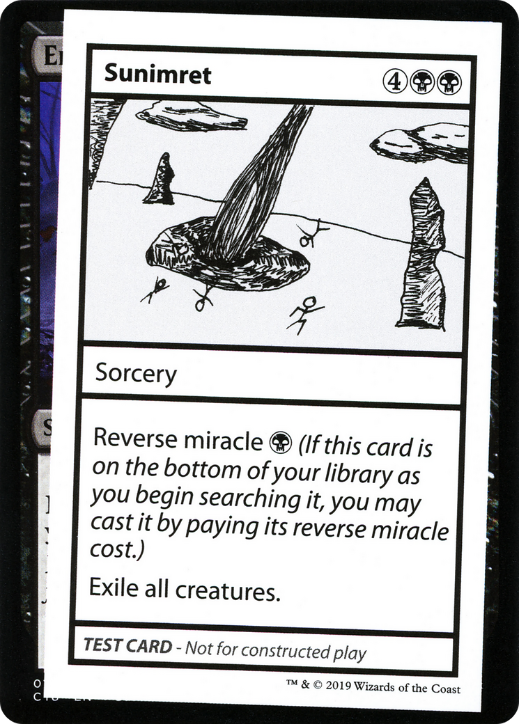 Sunimret (No PW Symbol) - Mystery Booster Playtest Cards 2021