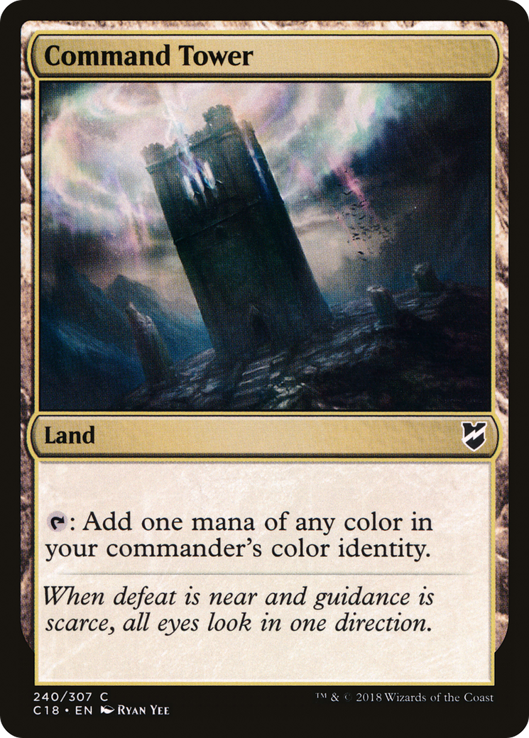 Command Tower (240) - Commander 2018