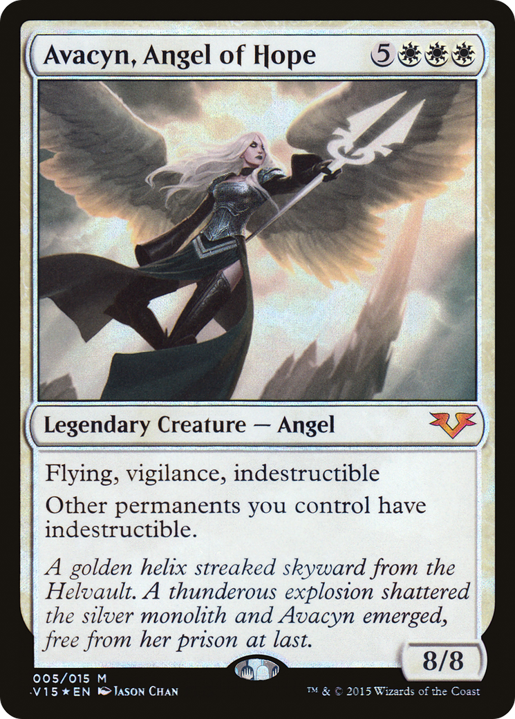 Avacyn, Angel of Hope (005) Foil - From the Vault: Angels