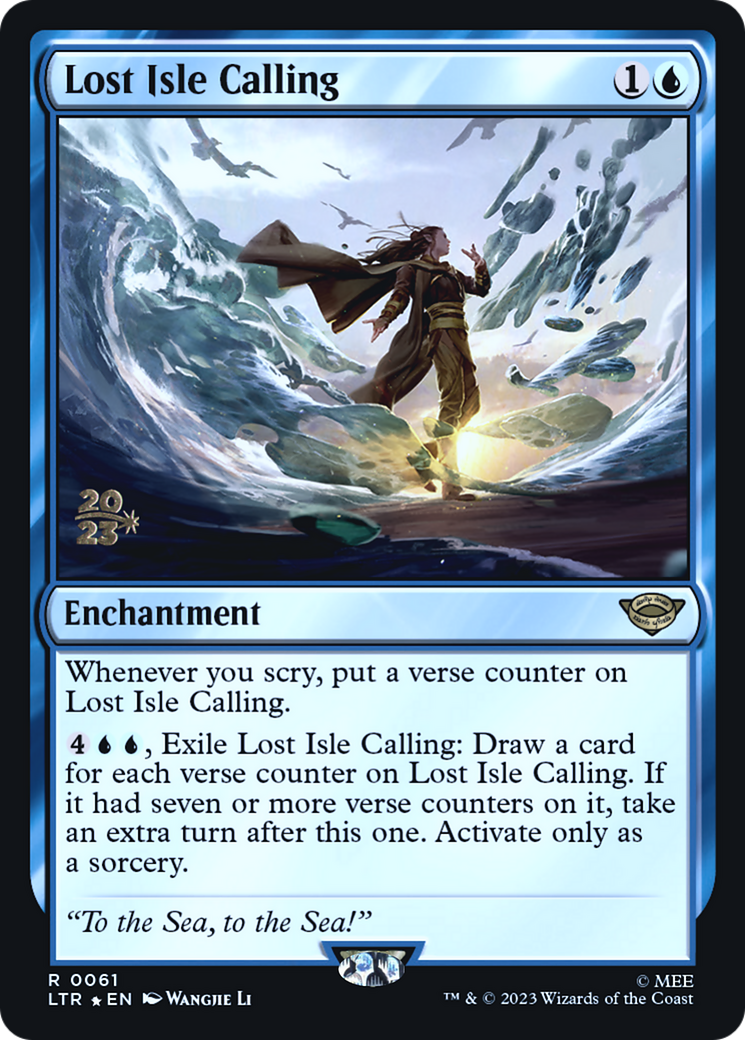Lost Isle Calling (061) Foil - Tales of Middle-earth Promos