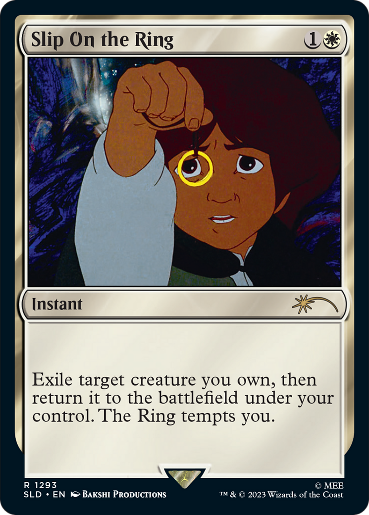 Slip On the Ring (1293) Foil - Secret Lair Drop