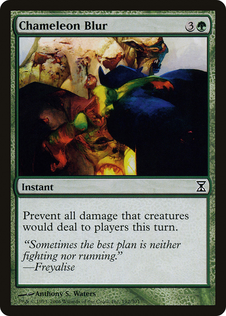 Chameleon Blur (192) Foil - Time Spiral