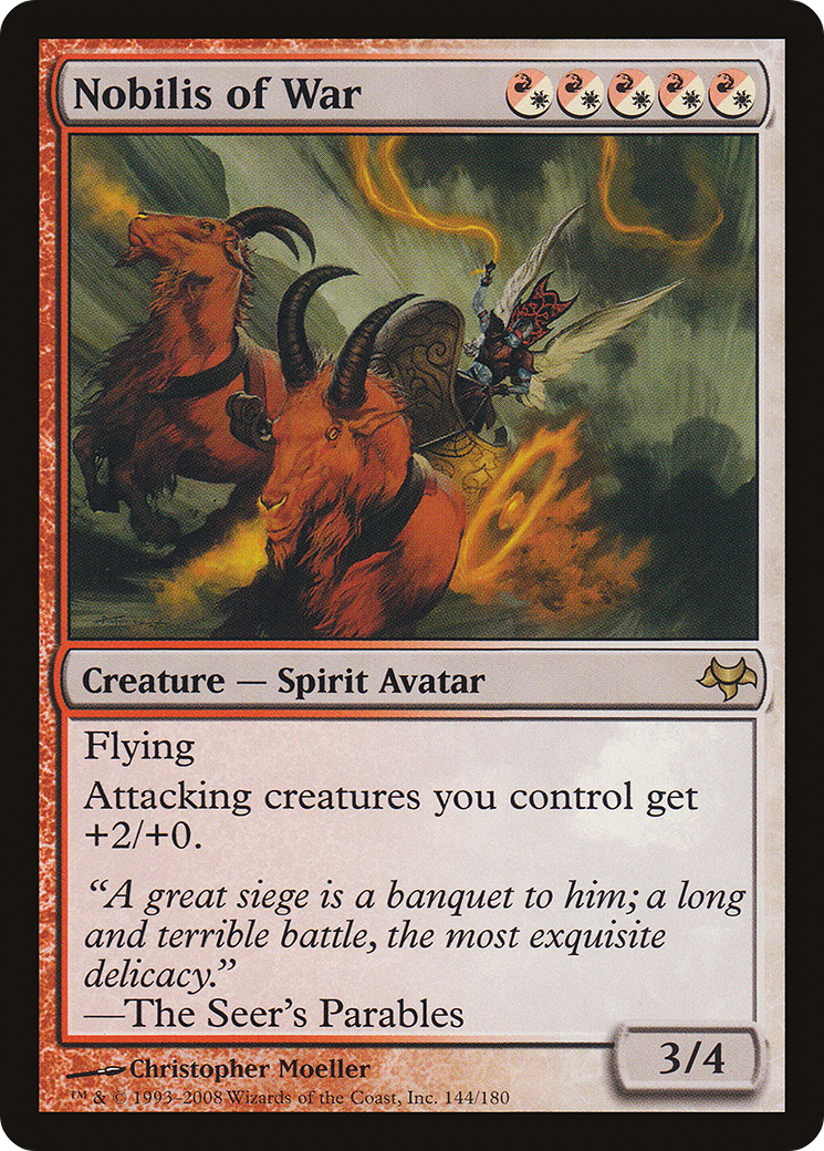 Nobilis of War (144) Foil - Eventide