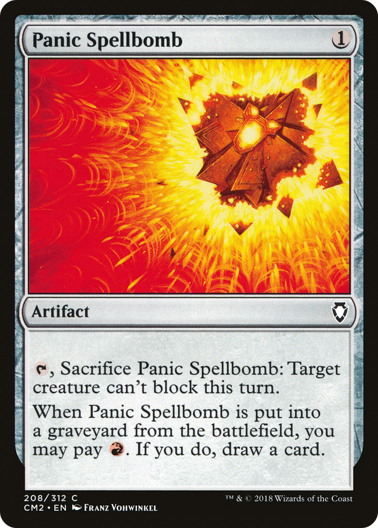Panic Spellbomb (208) - Commander Anthology Volume II