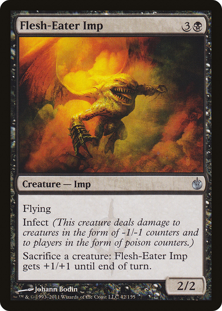 Flesh-Eater Imp (042) - Mirrodin Besieged