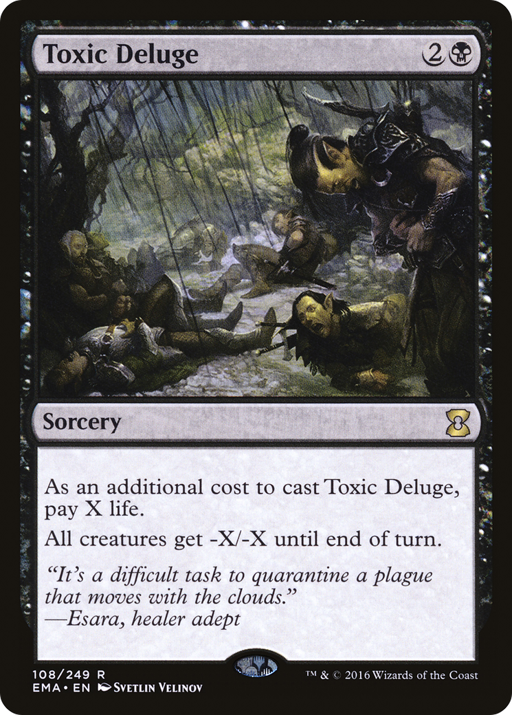 Toxic Deluge (108) Foil - Eternal Masters