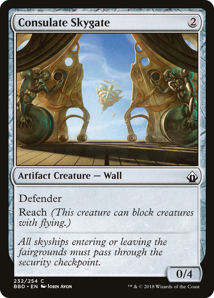 Consulate Skygate (232) Foil - Battlebond