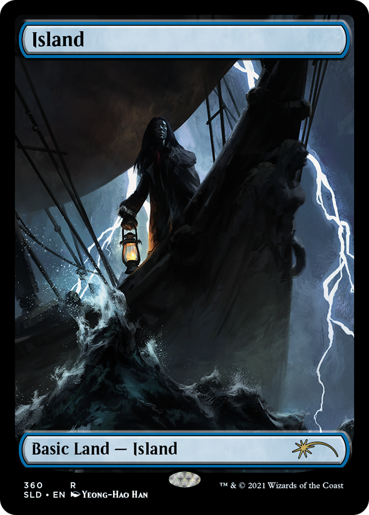 Island (The Dracula Lands) (360) Foil - Secret Lair Drop