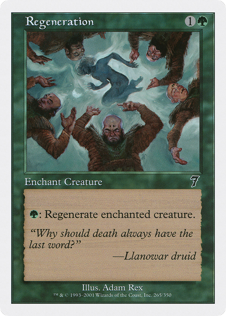 Regeneration (265) Foil - Seventh Edition