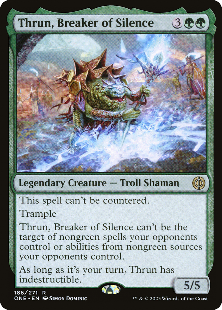Thrun, Breaker of Silence (186) - Phyrexia: All Will Be One