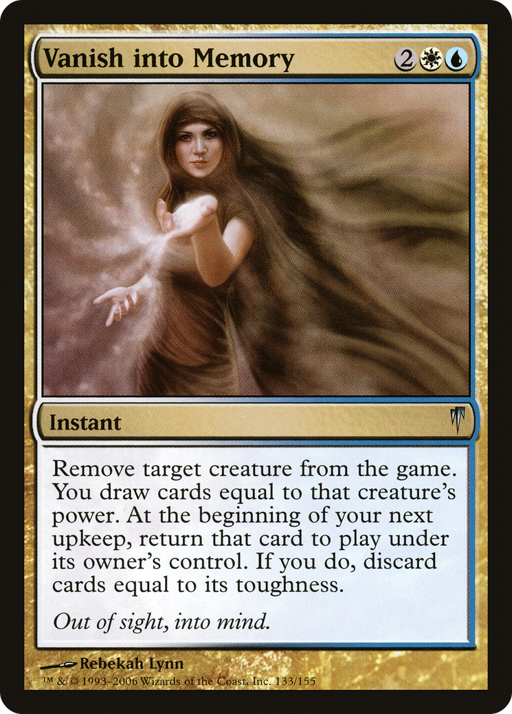 Vanish into Memory (133) Foil - Coldsnap
