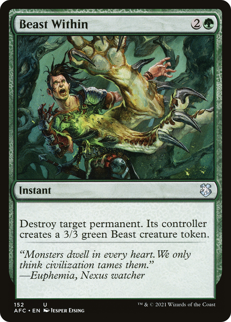 Beast Within (152) - Forgotten Realms Commander