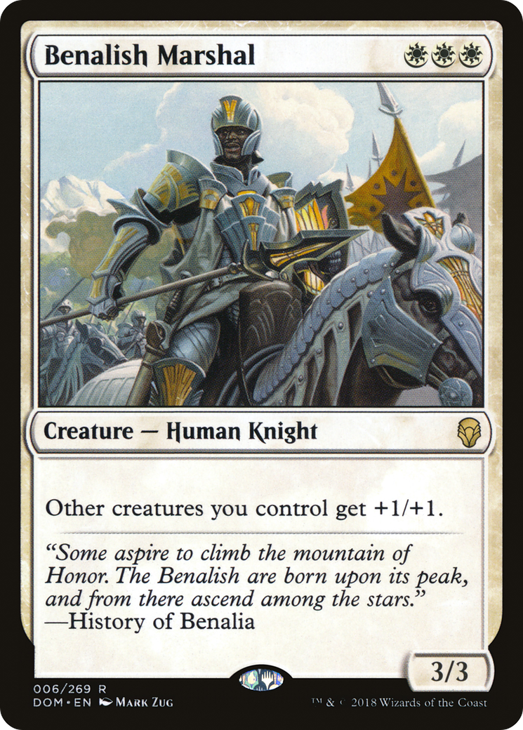 Benalish Marshal (006) Foil - Dominaria