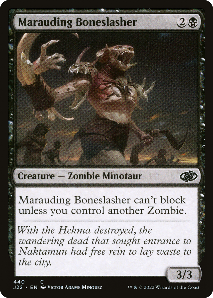 Marauding Boneslasher (440) - Jumpstart 2022