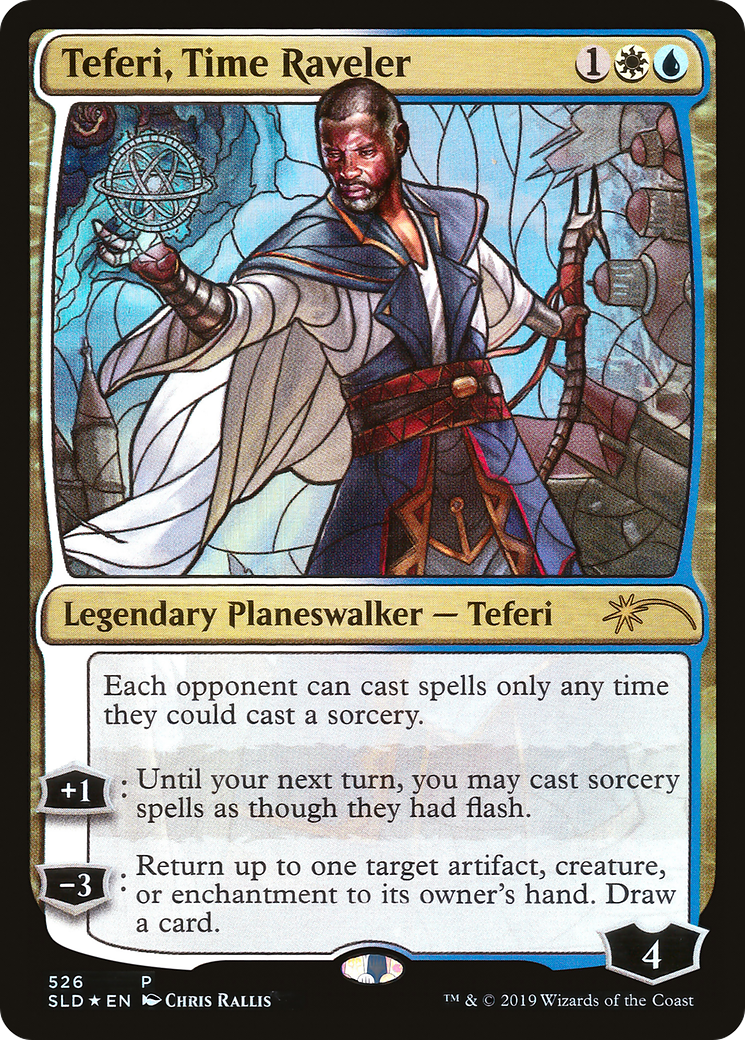 Teferi, Time Raveler (526) Foil - Secret Lair Drop